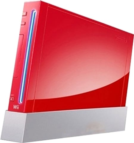 Red wii hot sale console